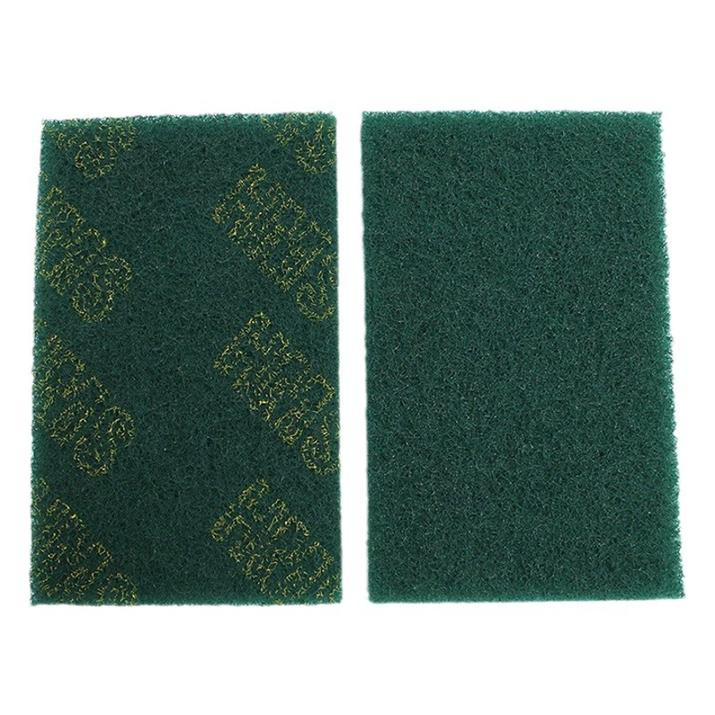 Промышленная сотня чистящих тканей утолщенных флокированной золотой стальной песок шлифовальное оборудование из нержавеющей стали кухонная ткань для мытья посуды