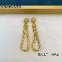 电镀复古耳钉