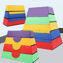 跨境鞍马山羊跳跃翻跃障碍物幼儿园早教软体跳马跳箱统训练器材