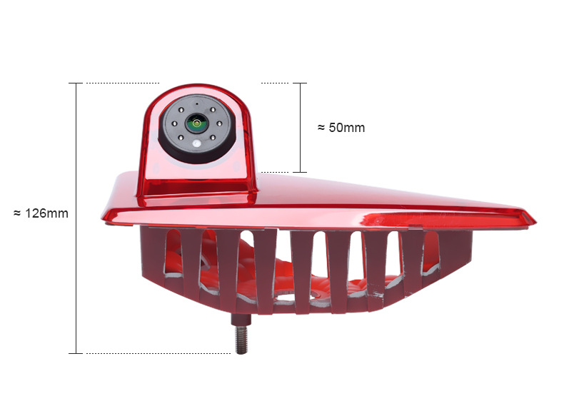 Suitable for Renault Master, Nissan Nv400, Opel Movano Brake Light Reversing Camera, In-Car High-Definition