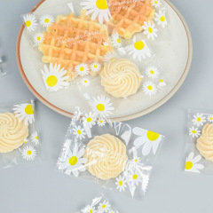 明るい顔の2つの花のデイジーの機械は袋の多いサイズのクッキーの雪の花のショートニングの包装袋の漫画のお菓子の袋を密封します。