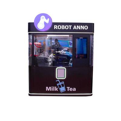 Milk tea robot Retail Unmanned Tea shop machine tea with milk Milk Tea Factory Automated milk tea