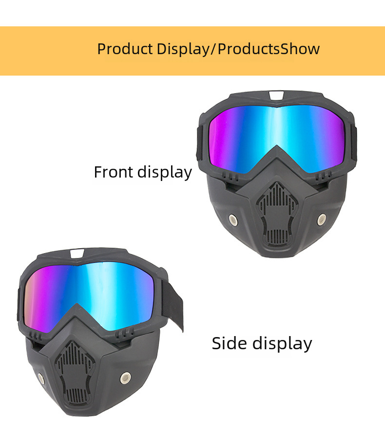 Retro Harley goggles outdoor military performance field protection mask motorcycle riding equipment windproof sand sunshade goggles