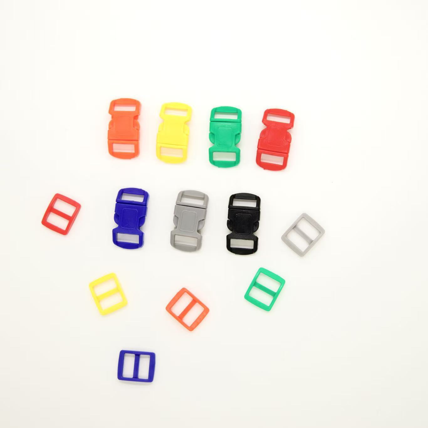 赵氏扣具10MM彩色小插扣塑料卡扣插扣安全扣箱包插扣宠物卡扣 POM