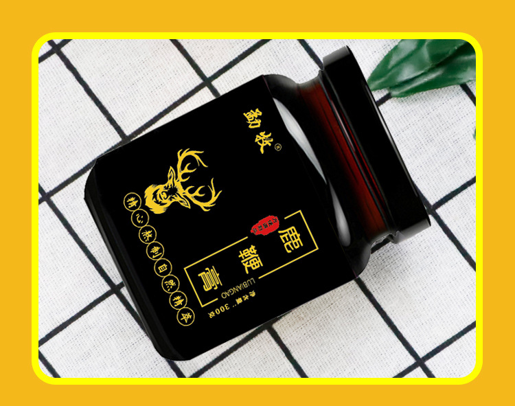 Deer Penis Paste Lu Bian Gao Traditional TCM Wellness Paste 300g Bottle preparation