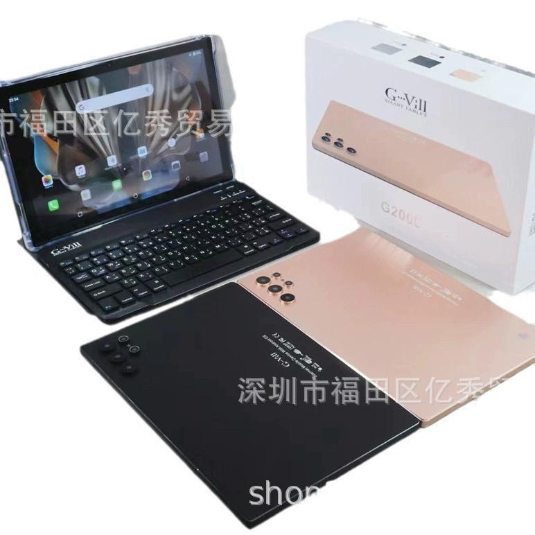 Планшет (G Vill G2000) 10,1 дюйма IPS, 16 ГБ + 512 ГБ, 2 SIM, Android 13