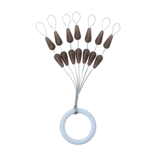 Silicone High-Transparency Ultra-Tight Space Beans, Olive-Shaped Cylindrical Bulk Space Beans, Small Fishing Gear Accessories