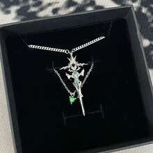 跨境新款英雄联盟破败之王佛耶戈吊坠项链小众个性饰品