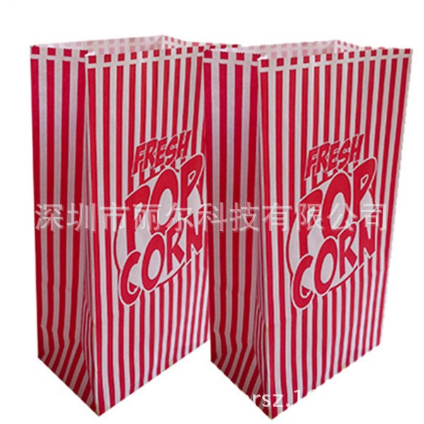 厂家直销方底纸袋  开窗牛皮纸袋 防油面包纸袋 牛皮纸开窗袋