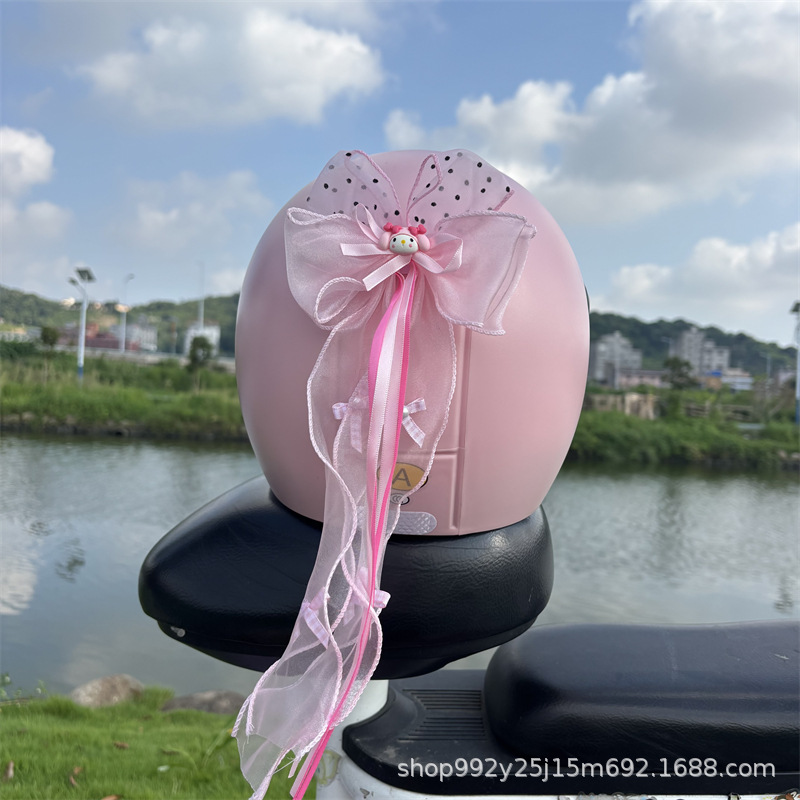 Tailing Accessories Electric Vehicle Decoration Accessories 2025 Niu Electric Vehicle Modification Helmet Stickers Aima Metaverse