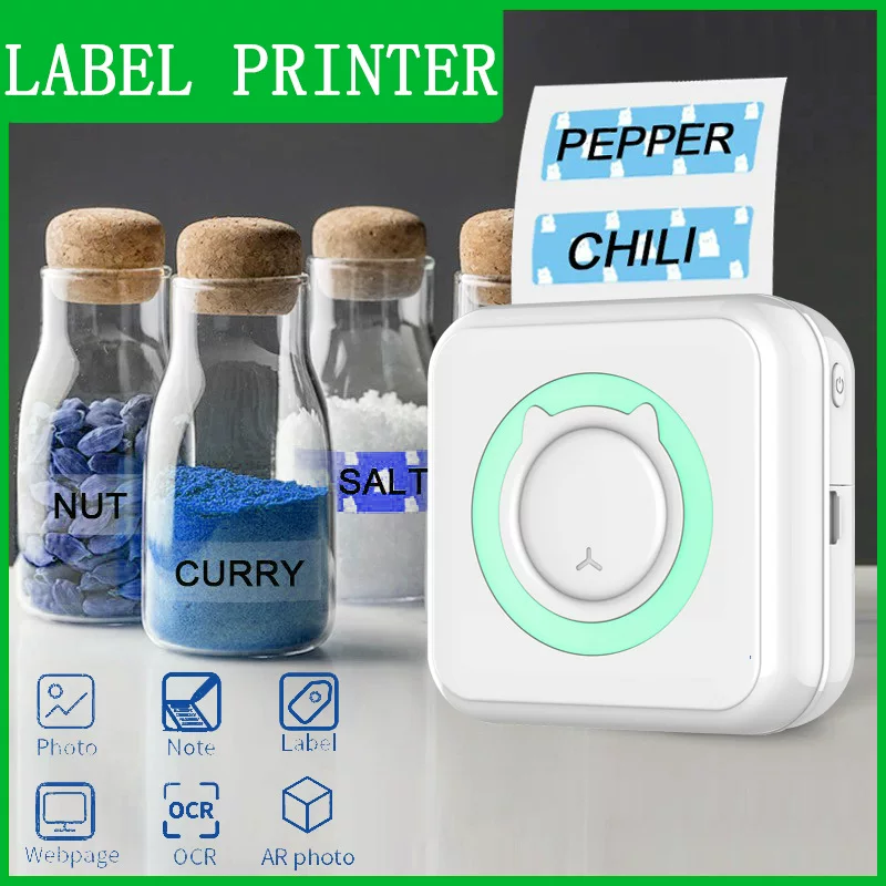 Poster, pocket printer for elementary school students, handheld storage system, bluetooth