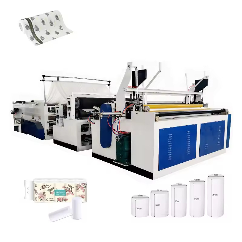 Máquina automática de fabricación de papel higiénico pequeño, máquina de fabricación de papel higiénico, línea de producción, precio de fábrica
