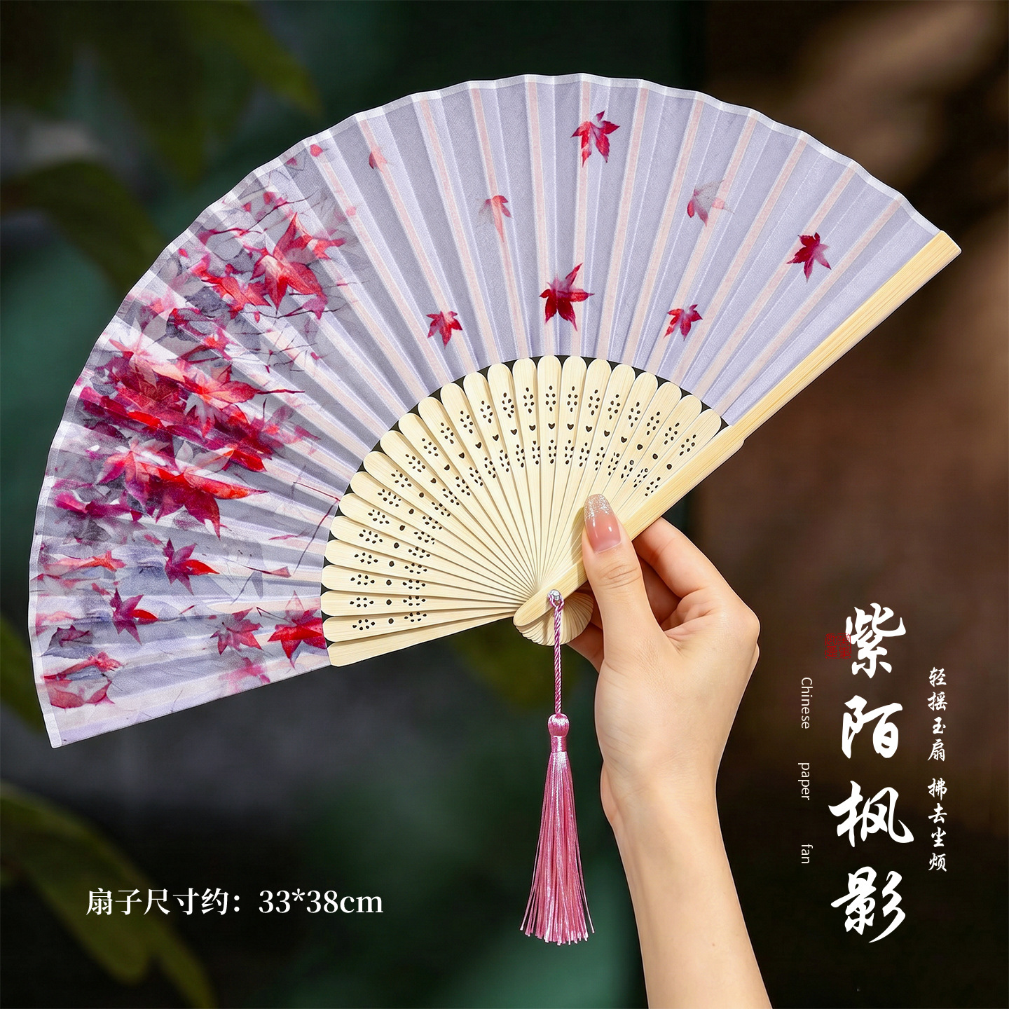Ventilador de estilo antiguo, abanico plegable, estilo chino, Hanfu, cheongsam femenino, baile, niños, estudiantes, abanico plegable portátil de verano