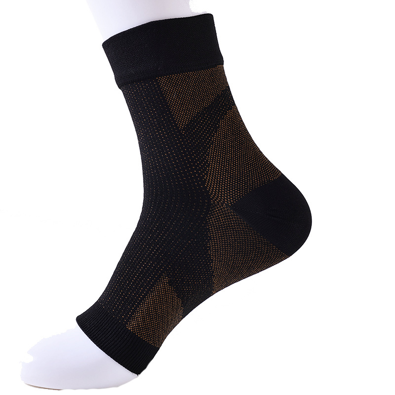 240N crossover sleeve calcetines de presión de tobillo de sarga de transporte de Amazon