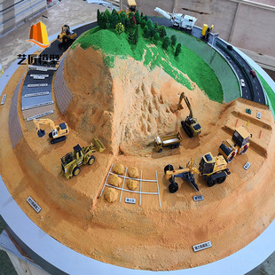【Direct from Manufacturer】2025 Terrain and Landform Sand Table Model Military Planning Highway Combat Scene Sand Table Model