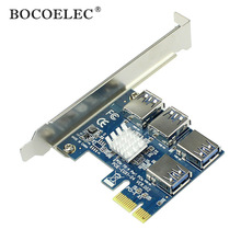 PCI-EĿת PCIEԿչ1ת4תӿ PCIE-EUX1-04 VER002