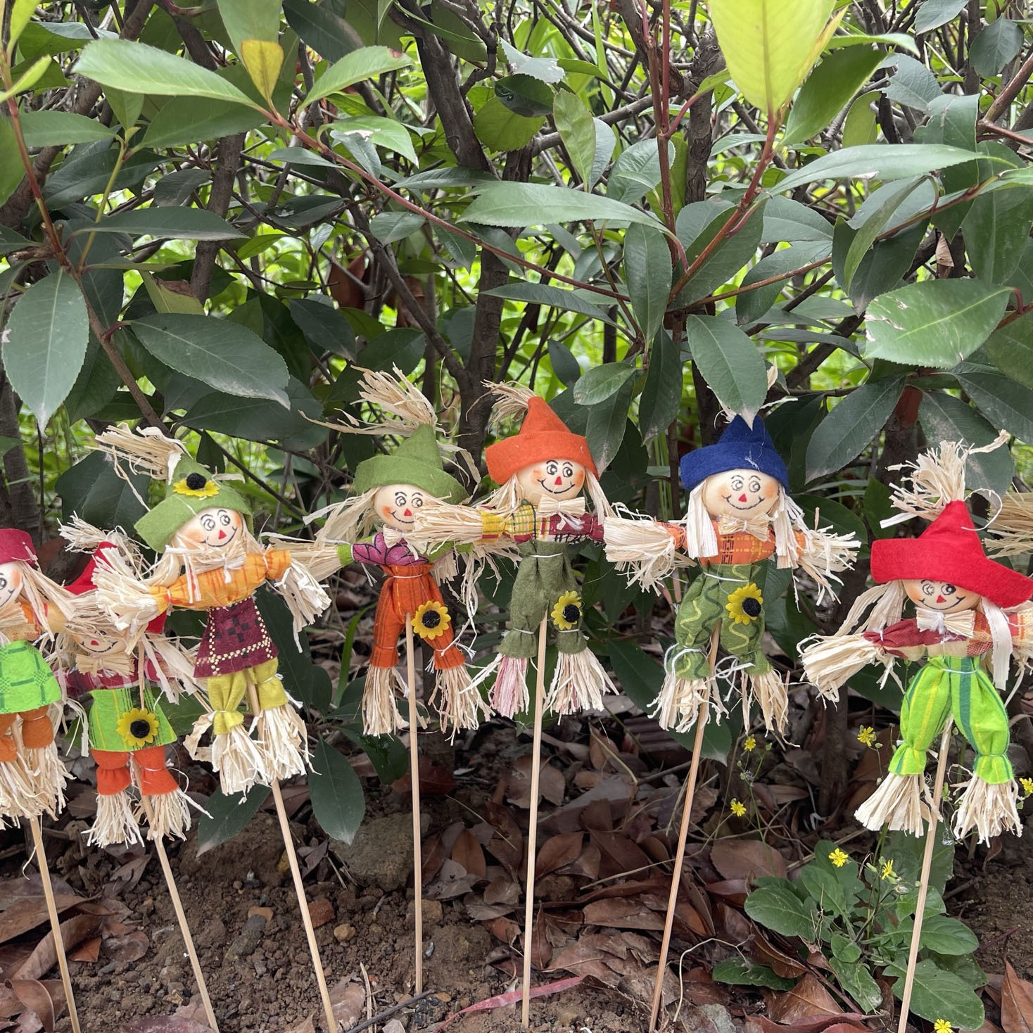 Halloween scarecrow decoration for lawn, garden, pastoral courtyard, outdoor outdoor puppet arrangement props and ornaments
