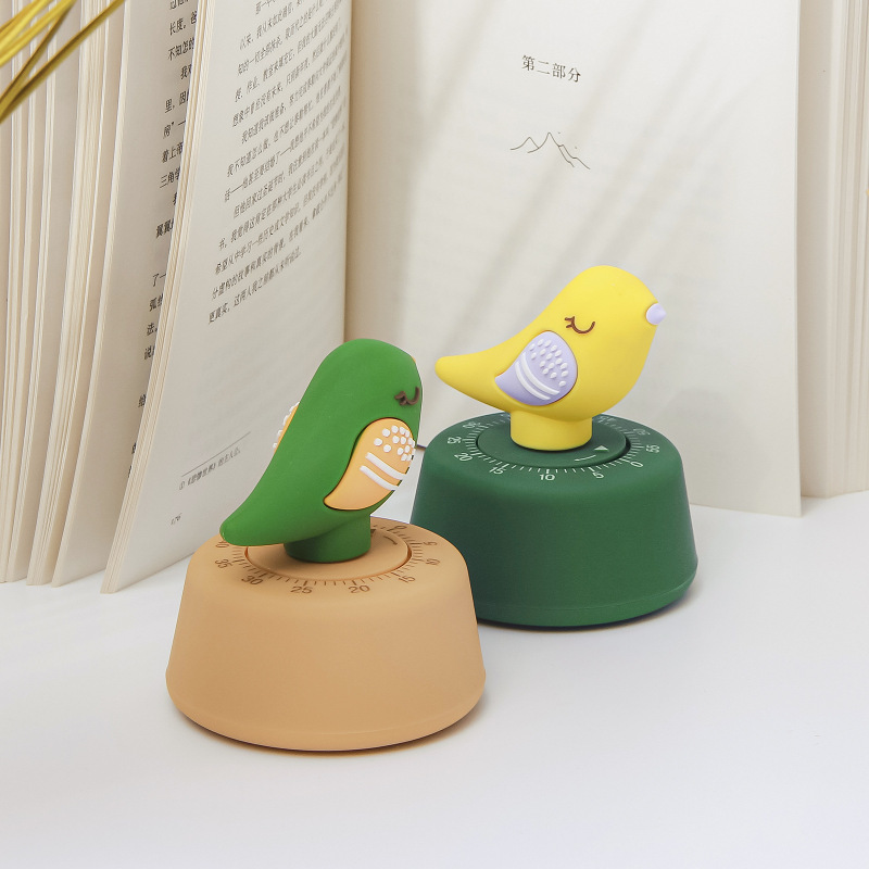 チープチープ鳥型タイマー 学生学習時間管理 キッチンタイマー 新学期ギフト|undefined