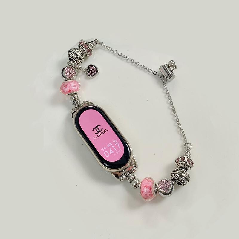 Suitable for mi bracelet 8 represents creative metal Pandora bracelet replacement wristband with nfc for women Summer