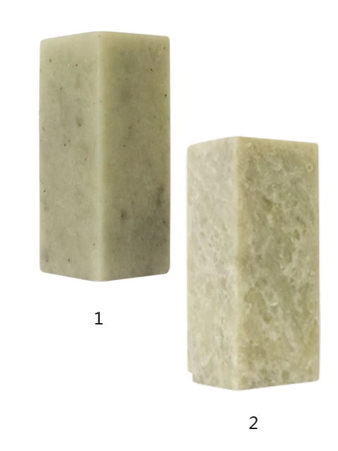 ✅青田石印石章料篆刻方石书法书画印章打磨石料练习石刀感松