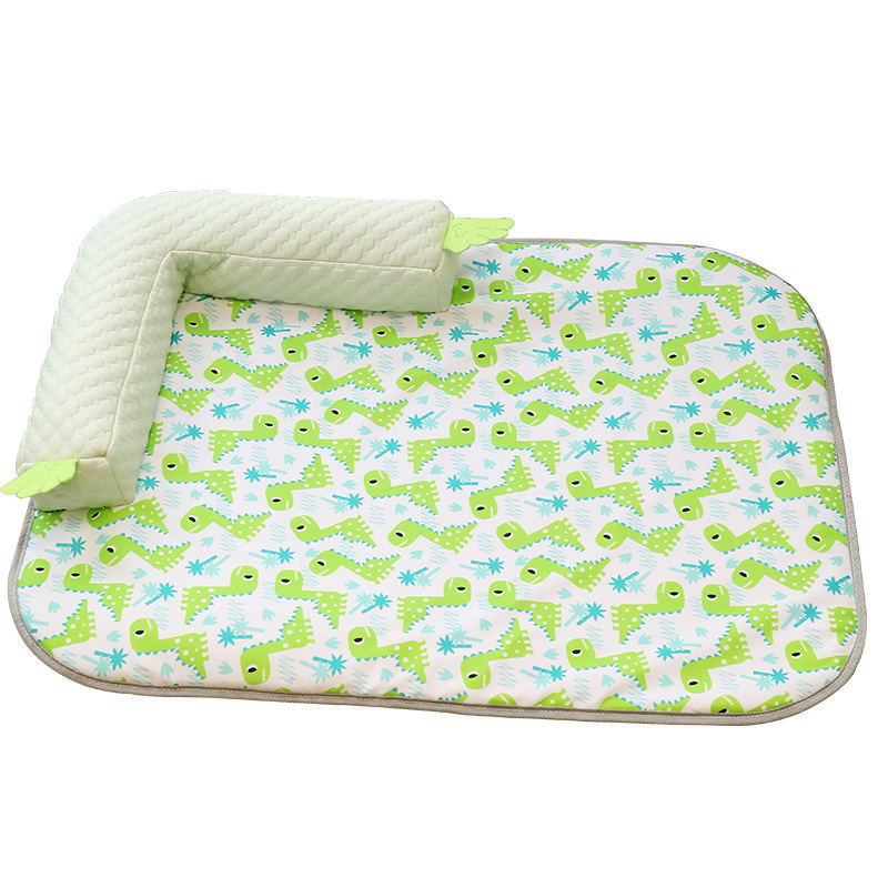 Cojín de esterilla de verano para perrera para perros Four Seasons Universal Ice Beans Guisantes Cama para gatos transpirable y fresca para perros grandes, medianos y pequeños Cama para perros