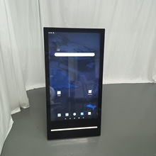 万马43寸户外高清移动电子水牌 高亮防水防尘带电池可充电可定制