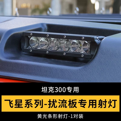 Roof rack, Tank 300 Flying Star - tank-300-flying-star-luggage-frame-small-spotlight-yellow-light-no-need-to-drill-holes
