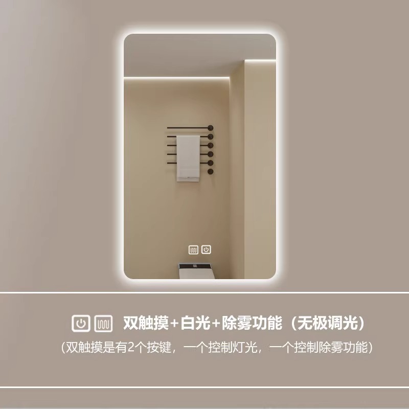 Tipo A - Desfogado - Luz blanca (presión larga para ajustar el brillo)