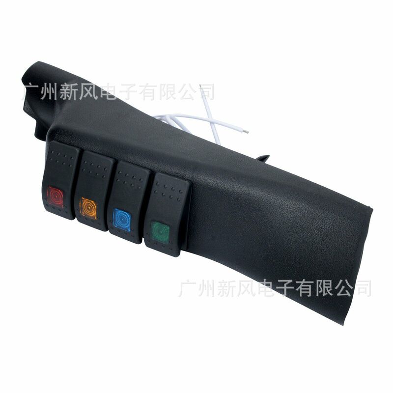 Cross-border wholesale Wrangler switch panel suitable for Wrangler JK switch panel modified 4-way switch panel