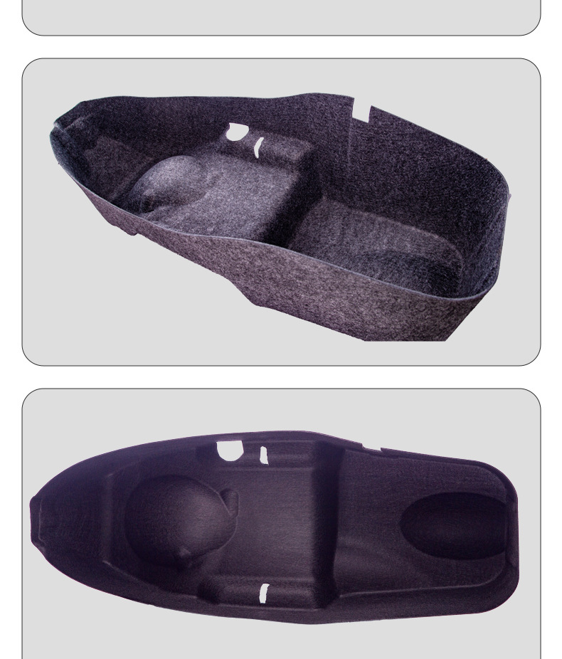 Suitable for Motorcycle Zongshen 368g Integrated Felt Seat Cushion Modification Parts, Accessories, Seat Bucket Liner, Toilet Liner Pad