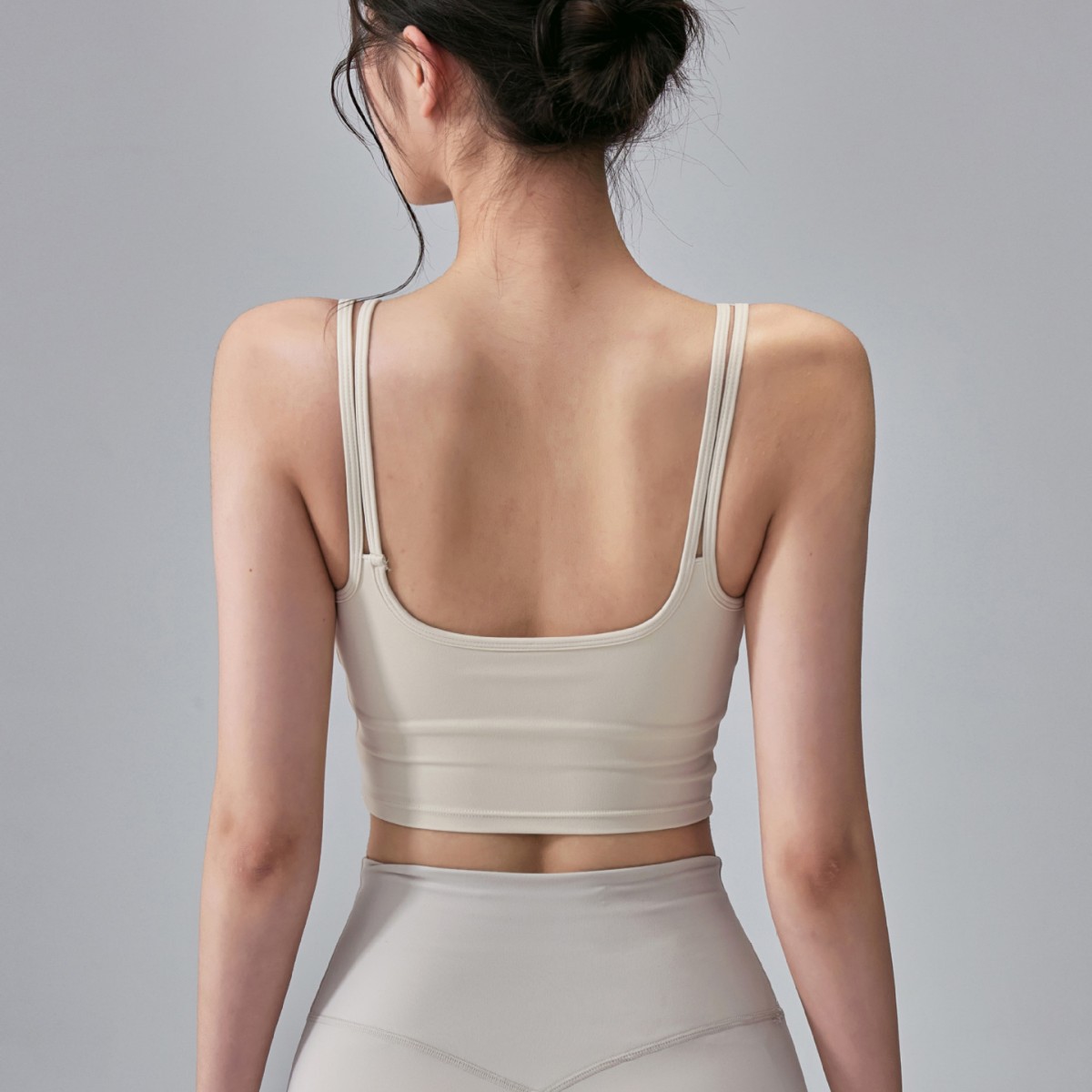 Sports Bra for Women in Autum, Beautiful Back, Shock-Proof Fixed Cup, Beautiful Yoga Vest, Pilates Training Fitness Bra