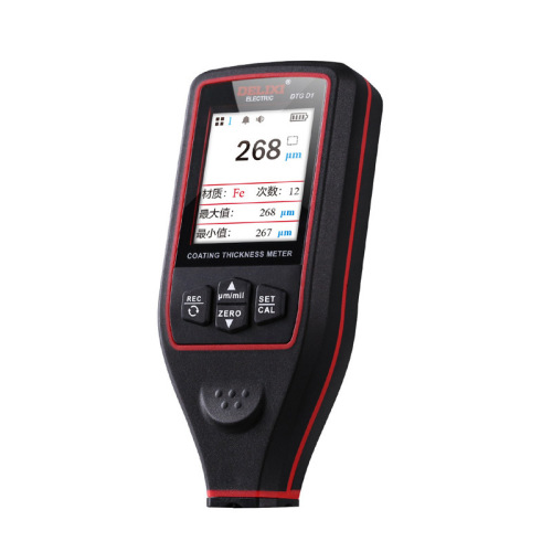 Delixi Electric Paint Film Instrument Automotive Testing High-Precision Paint Film Thickness Gauge DTG-D1/D2