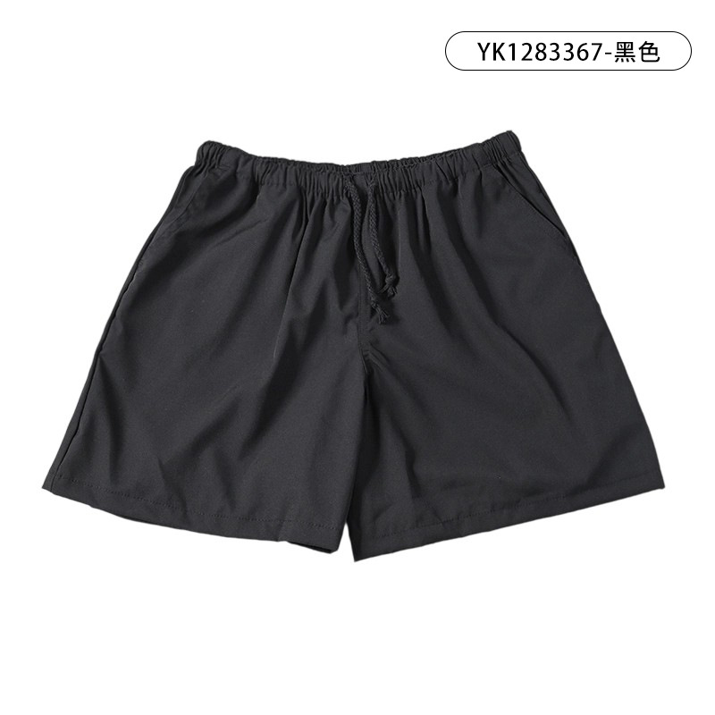 2025 nuevos pantalones de playa de verano para mujer sueltos y delgados, estilo deportivo casual, pantalones anchos de cintura alta con cordón al por mayor