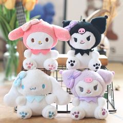 ネット赤かわいい萌えサンリオクロミ小ペンダントぬいぐるみ人形美楽ティバッグ掛けキーホルダー