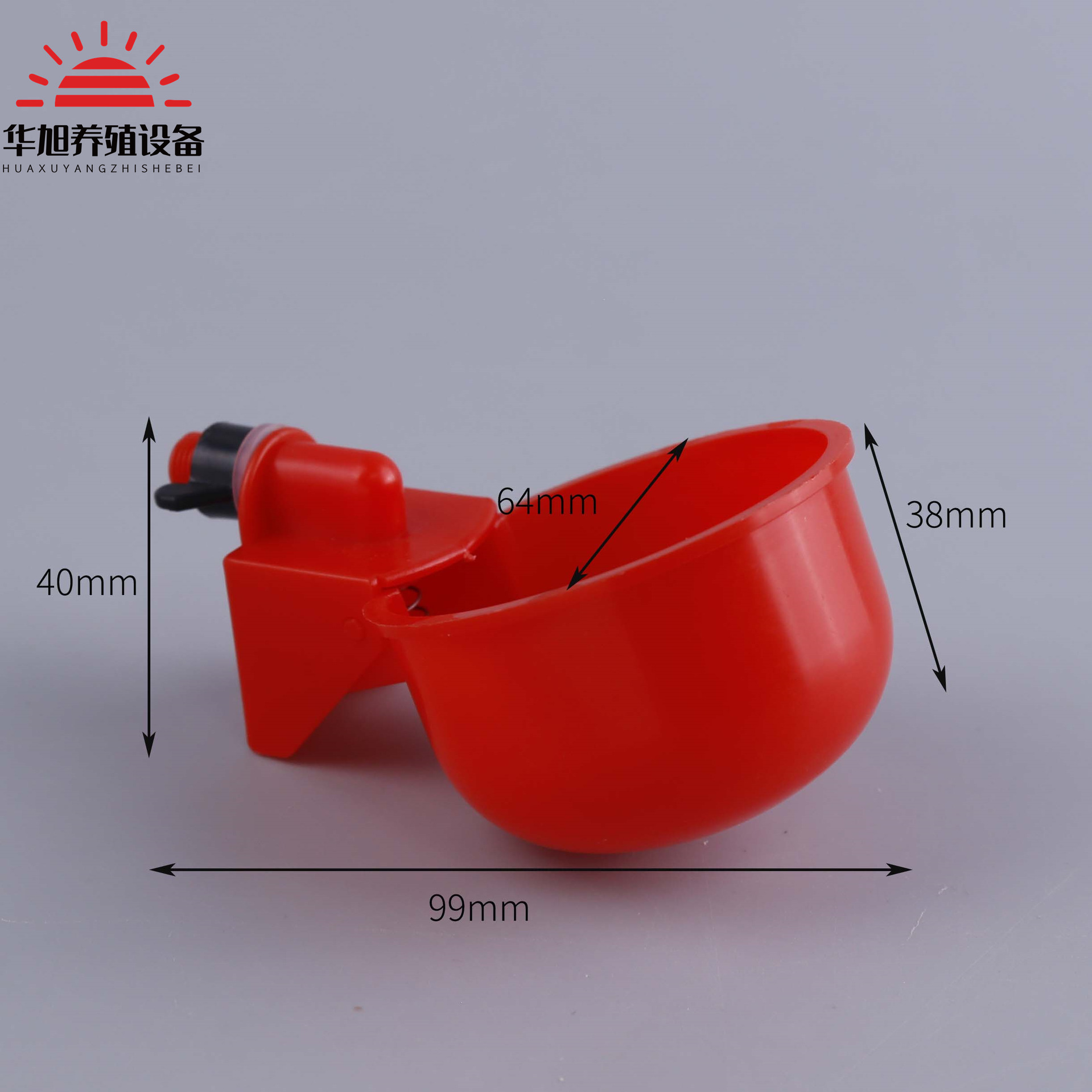 Cuenco de beber automático de pollo en stock granja paloma beber pollo taza engrosada de pollo de plástico