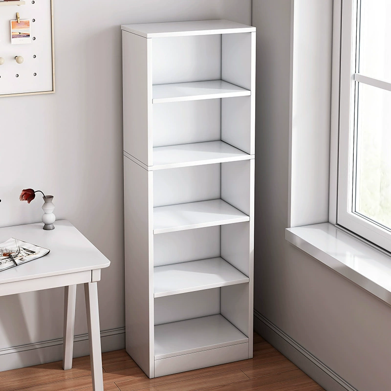 Простая книжная полка для дома, напольная, небольшой боковой шкаф для учебы, простой книжный шкаф, настольная угловая полка для хранения, стеллаж для хранения, полка для хранения