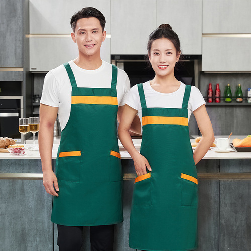 Dyed overall protective coveralls aprons for men and women workwear spring and autumn long length warehouse material handler anti-stain clothing wholesale