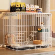 猫笼子家用室内狗笼子小中型犬猫窝猫别墅阳台养猫神器宠物围栏
