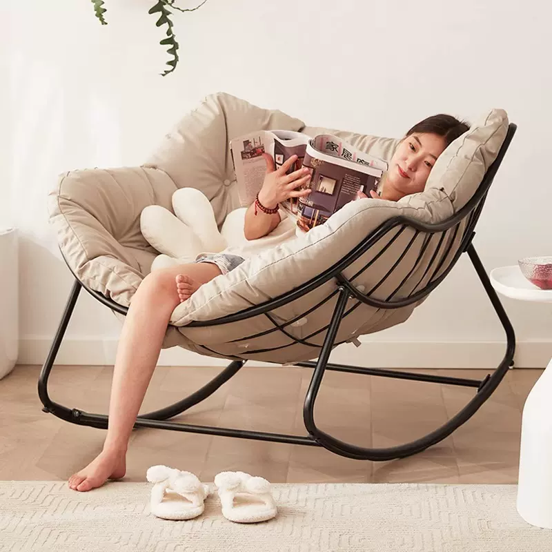 摇椅可躺可睡懒人沙发躺椅阳台家用休闲懒人摇椅摇摇椅室外逍遥椅