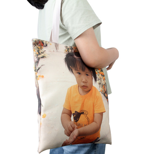 Animation peripheral shoulder bag portable canvas bag student shopping bag handbag shoulder bag drop shipping