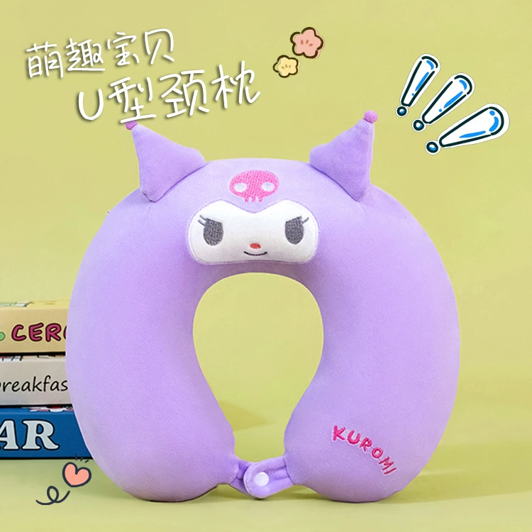 Милый мультяшный бренд в том же стиле U-образная подушка для шеи, оптовая продажа, подушка для сна, подушка для сна, подушка для сна, U-образная подушка из пены с эффектом памяти