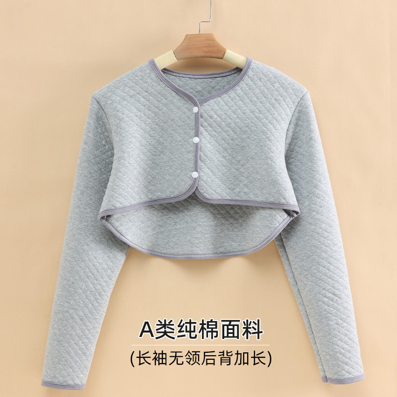 肩膀保暖护肩女士专用坎肩颈椎睡觉护颈肩防寒纯棉产妇坐月子披肩|undefined