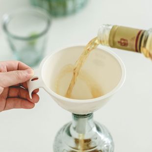 Japan Imported ASVEL Funnel Household Plastic Large Diameter Oil Inverting Funnel Liquid Dispenser Wine Rinker