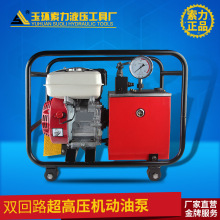 汽油机机动泵超高压液压泵 超高压机动泵 JB-80索力汽油机双油路
