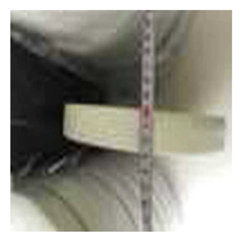 20 мм вязаная Талия резинка черно-белая резинка