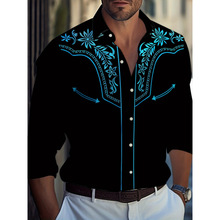 O 38961 Ethnic Western Style Shirt ��������������羳��
