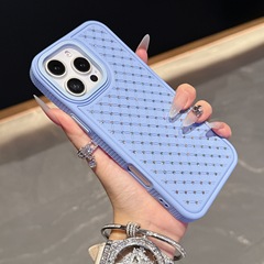 适用iPhone16Promax手机壳多巴胺满天星贴皮苹果15全包保护套新款