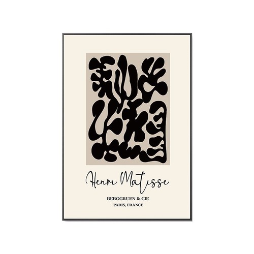 Modern Minimalist Abstract Matisse Sofa Background Wall Decorative Painting Entrance Hall Corridor Unique Art Wall Mural