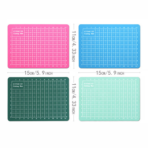 Mini knife board, paper cutting pad, art pen knife, carving knife, cutting board, hand ledger, washi tape, rubber stamp pad