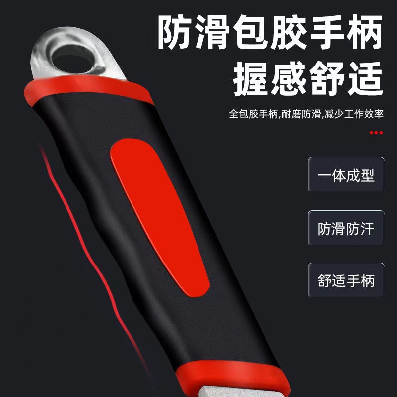 Wholesale activity wrench industrial rubber-coated wrench 12-inch adjustable wrench 10-inch open-ended wrench 8-inch adjustable wrench